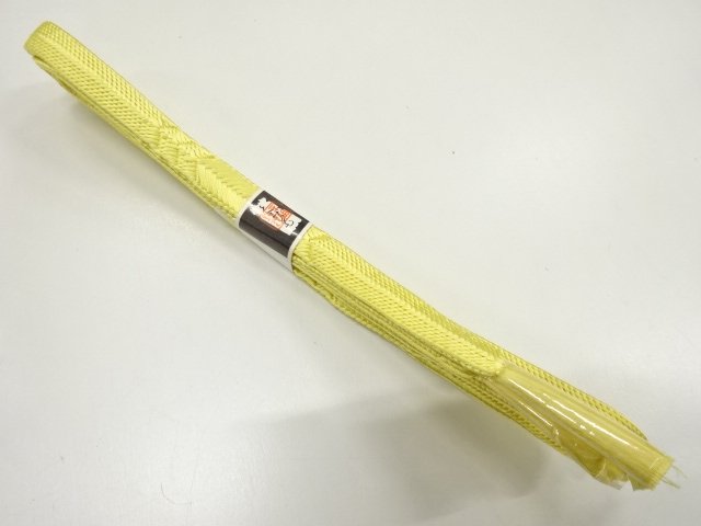 JAPANESE KIMONO / UNUSED HAND-TIED OBIJIME